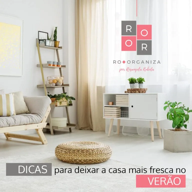 dicas para deixar a casa mais fresca no verão